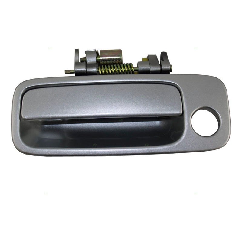 Eynpire 8049 Exterior Silver Front Left Door Handle for 97-01 Toyota Camry